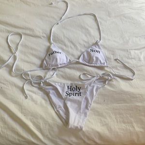 PRAYING bikini 👙 *brand new* never worn *